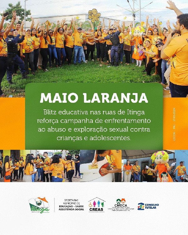 Blitz educativa reforça campanha de enfrentamento ao abuso e exploração sexual contra crianças e adolescentes